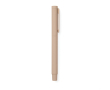 Elegant pen in recycled stainless steel with blue ink colour ivory