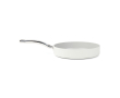 Recycled aluminium frying pan with ceramic coating, 25 cm colour beige