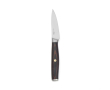 Paring knife in recycled stainless steel with 8.5 cm blade colour silver
