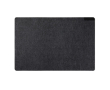 Recycled felt desk mat with anti-slip backing colour black