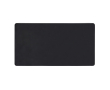 Desk mat in synthetic leather and recycled polyester colour black