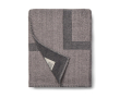 Elegant recycled polyester blanket, soft warm touch, 260 g/m2 colour grey