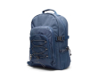 Polyester cooler backpack with multiple compartments colour navy-blue