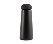 Tapered recycled steel thermal bottle, 450 ml colour black