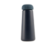 Tapered recycled steel thermal bottle, 450 ml colour blue