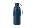 Double-wall recycled stainless steel bottle 500 ml colour navy-blue