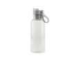 RPET bottle for cold drinks with carry handle, 600 ml colour transparent
