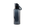 RPET bottle for cold drinks with carry handle, 600 ml colour blue