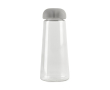 Cone-shaped RPET bottle with easy-grip lid, 575 ml colour transparent