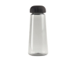 Cone-shaped RPET bottle with easy-grip lid, 575 ml colour black