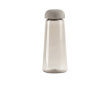 Cone-shaped RPET bottle with easy-grip lid, 575 ml colour grey