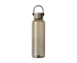 Recycled rPET bottle, minimalist design, steel lid, handle, 550ml colour ivory
