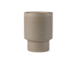 Recycled clay mug with Scandinavian design, 300 ml colour beige