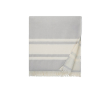 Quick-dry cotton hammam beach towel, 360 g/m² colour grey