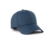 6-panel RPET cap with adjustable buckle closure, 85 g/m² colour navy-blue
