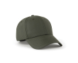 6-panel RPET cap with adjustable buckle closure, 85 g/m² colour green