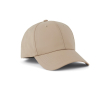 6-panel RPET cap with adjustable buckle closure, 85 g/m² colour ivory
