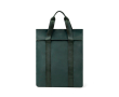 Minimalist backpack with laptop compartment, 16 L capacity and 16\" colour green