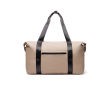 Water-repellent weekend bag, travel size colour ivory