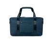 Lightweight eco travel bag with zip and 36.5L capacity colour navy-blue