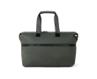 Expandable weekend travel bag in recycled polyester 54 L colour green
