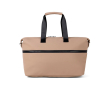Expandable weekend travel bag in recycled polyester 54 L colour ivory