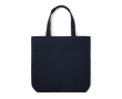 Recycled canvas multipurpose bag with long handles, 400 g/m² colour navy-blue