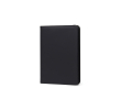 Eco portfolio with pen loop and pockets, A4, ruled pages colour black