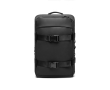 Eco explorer backpack with luggage strap, fits 15.6\" laptop colour black