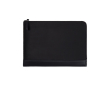 Recycled polyester laptop sleeve with inner pocket, 14\" colour black