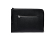 Recycled laptop sleeve, elegant design, quick access, 16\" colour black