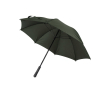 Manual stormproof umbrella in 190T pongee fabric, Ø120 cm colour green