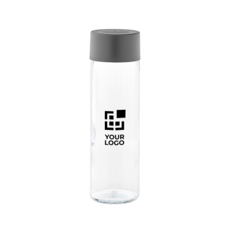 Europe-made glass bottle with leakproof cap 800ml