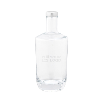EU-made glass bottle with drip-proof closure 790ml