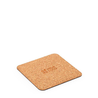 Non-slip cork mouse mat made in Europe