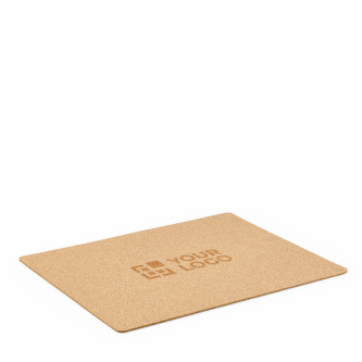Rectangular cork placemat made in Europe