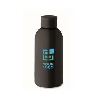 Monochrome leak-proof recycled stainless steel bottle, 500 ml