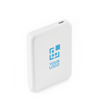 Fast-charging power bank, laptop compatible, 5,000 mAh
