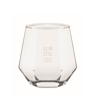 Short geometric glass, for liqueurs, 300 ml