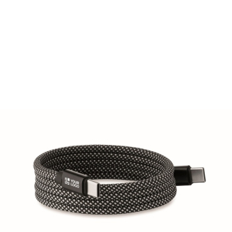 Magnetic braided RPET Type-C cable 60 W, 1 m