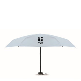 Wind-resistant manual umbrella with matching sleeve Ø90