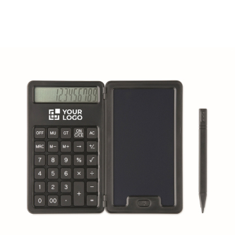 Calculator with 5-inch LCD tablet and stylus