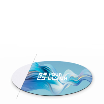 Non-slip polyester mouse pad 21 cm