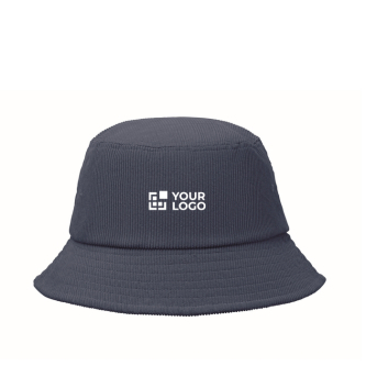 100% polyester corduroy beanie for embroidery 220 g/m²