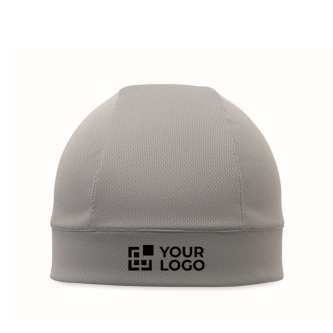 Breathable and lightweight polyester sports beanie