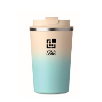 Leakproof stainless steel tumbler with lid 350 ml