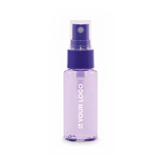 Body spray bottle with pump and cap 30 ml