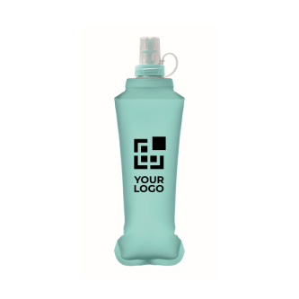 Foldable thermoplastic bottle with bite valve 500 ml