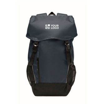 RPET 600D sports backpack with reflective details 15L
