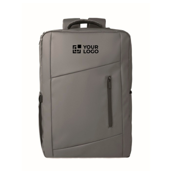 RPET backpack with PU coating for laptops up to 15''